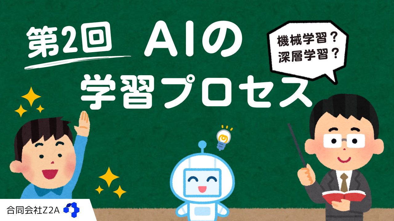 第2回：AIの学習プロセス – 機械学習とディープラーニングを徹底解説！ | Z2Aブログ